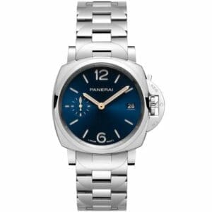 Panerai Luminor Due 38 Automatic Stainless Steel / Blue / Bracelet PAM01123