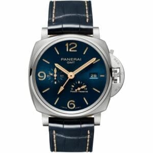 Panerai Luminor Due 45 3 Days GMT Power Reserve Automatic Titanium / Blue PAM00964