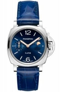 Panerai Luminor Due Luna Automatic Stainless Steel / Blue PAM01179