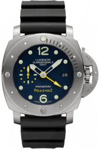 Panerai Luminor Submersible 1950 3 Days GMT Automatic Titanio Pole 2 Pole PAM00719