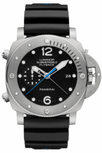 Panerai Luminor Submersible 47 3 Days Chrono Flyback Automatic Titanium / Black PAM00614