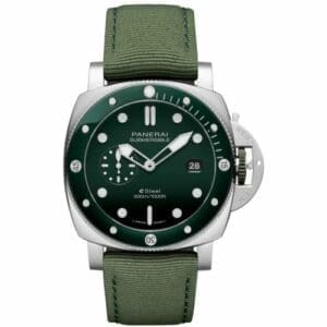 Panerai Submersible QuarantaQuattro ESteel Verde Smeraldo PAM01287
