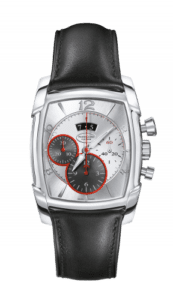 Parmigiani Fleurier Kalpagraphe Stainless Steel / Silver / Calf PFC128-0000100-HC1442