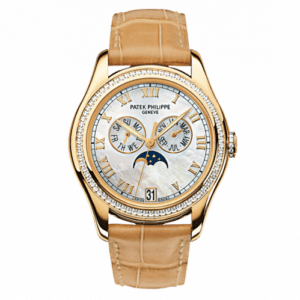 Patek Philippe Annual Calendar 4936 Yellow Gold Diamond Mother of Pearl 4936J-001
