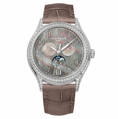 Patek Philippe Annual Calendar 4948 White Gold Black Mother of Pearl 4948G-001