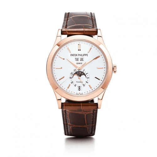 Patek Philippe Annual Calendar 5396 Tiffany Rose Gold / Silver 5396R-011 T