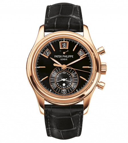 Patek Philippe Annual Calendar Chronograph 5960 Rose Gold / Black 5960R-012