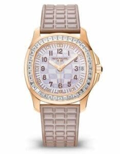 Patek Philippe Aquanaut Luce Haute Joaillerie Rose Gold / Mother of Pearl 5072R-001