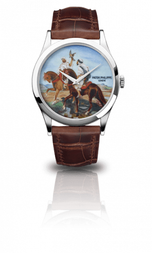 Patek Philippe Calatrava 5077 Falcon Hunting 5077P-091