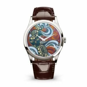 Patek Philippe Calatrava 5077P Bhutan Textiles 5077P-103