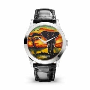 Patek Philippe Calatrava 5089 White Gold / African Elephant 5089G-079