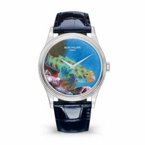 Patek Philippe Calatrava 5177G Italian Scenes / Tropical Fish 5177G-013