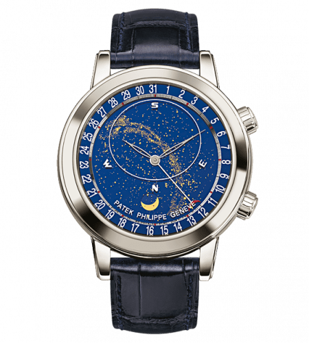 Patek Philippe Celestial 6102 Platinum / Blue 6102P-001