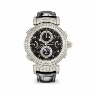 Patek Philippe Grandmaster Chime 6300 White Gold - Diamond / Black 6300/400G-001