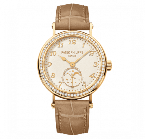Patek Philippe Moonphase 7121 Yellow Gold / Cream 7121J-001
