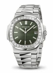 Patek Philippe Nautilus 5711 Stainless Steel - Baguette / Green 5711/1300A-001