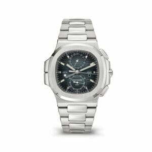 Patek Philippe Nautilus Travel Time Stainless Steel / Blue 5990/1A-011
