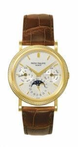 Patek Philippe Perpetual Calendar 5039 Yellow Gold / Silver 5039J-001