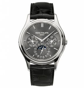 Patek Philippe Perpetual Calendar 5140 Platinum / Grey 5140P-017