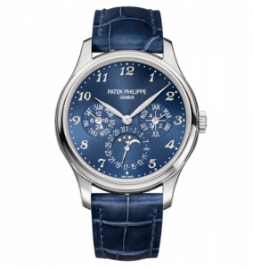 Patek Philippe Perpetual Calendar 5327 White Gold / Blue 5327G-001