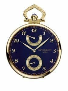 Patek Philippe Pocket Watch Lepine Power Reserve Yellow Gold / Matryoshka Dolls 982/130J
