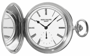 Patek Philippe Pocket Watch Savonette White Gold / White 980G-001