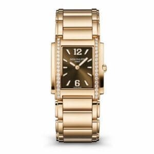 Patek Philippe Twenty~4 Manchette Rose Gold / Brown 4910/1201R-001