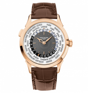 Patek Philippe World Time 5230R Rose Gold / Grey / Hong Kong 5230R-001