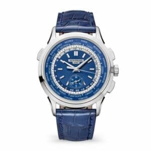 Patek Philippe World Time Chronograph 5930 White Gold / Blue / Beijing 5930G-010