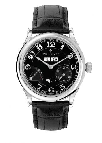 Pequignet Paris Royal Moonphase Black 9007443CN