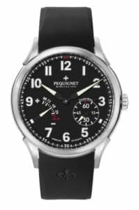 Pequignet Royale Titane Black / Rubber 9032843 / 30