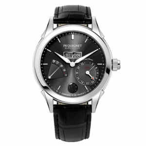 Pequignet Rue Royale GMT Stainless Steel / Grey 9010943CN