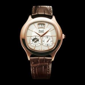Piaget Emperador Coussin Dual Time Zone Pink Gold G0A32017