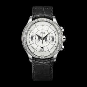 Piaget Gouverneur Chronograph White Gold Diamond G0A37113