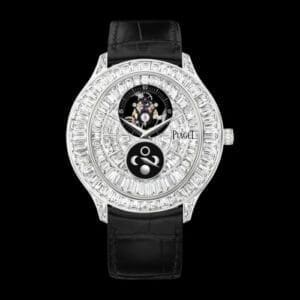 Piaget Gouverneur Tourbillon Moonphase White Gold Full Diamond G0A38117