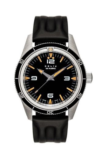 Prim Orlík 38 Stainless Steel / Black / Rubber 95-007-487-00-1