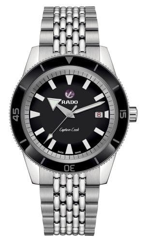 Rado HyperChrome Captain Cook 42 Stainless Steel / Black / Bracelet R32505153