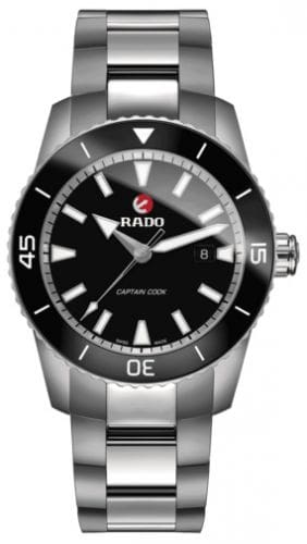 Rado HyperChrome Captain Cook 45 Titanium / Black / Bracelet R32501153