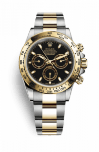 Rolex Cosmograph Daytona Stainless Steel / Yellow Gold / Black 116503-0004
