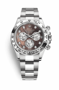 Rolex Cosmograph Daytona White Gold / Black MOP / Diamonds 116509-0044