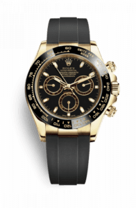 Rolex Cosmograph Daytona Yellow Gold / Cerachrom / Black / Oysterflex 116518LN-0035