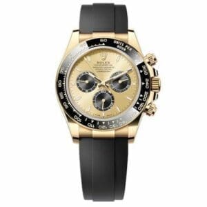 Rolex Cosmograph Daytona Yellow Gold - Cerachrom / Champagne - Black / Oysterflex 126518LN-0012