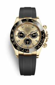 Rolex Cosmograph Daytona Yellow Gold / Cerachrom / Champagne / Oysterflex 116518LN-0040