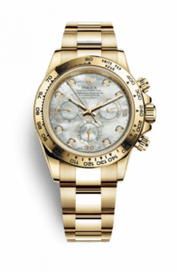Rolex Cosmograph Daytona Yellow Gold / MOP Diamond 116508-0007