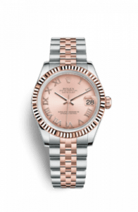 Rolex Datejust 31 Rolesor Everose Fluted / Jubilee / Pink Roman 178271-0068