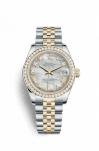 Rolex Datejust 31 Rolesor Yellow Diamond / Jubilee / MOP Roman 178383-0003