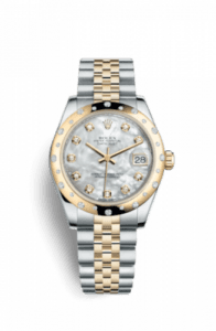 Rolex Datejust 31 Rolesor Yellow Domed Diamond / Jubilee / MOP Diamond 178343-0017