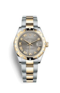 Rolex Datejust 31 Rolesor Yellow Domed Diamond / Oyster / Steel Roman 178343-0036