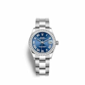Rolex Datejust 31 Stainless Steel / Diamond / Blue - Roman / Oyster 278384RBR-0038