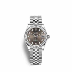 Rolex Datejust 31 Stainless Steel Diamond / Jubilee / Grey - Diamond 278384rbr-0010